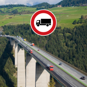 Austria: Divieti circolazione mezzi pesanti sulla A/10 dei Tauri nelle giornate di venerdì e sabato dal 26 gennaio al 30 marzo 2024